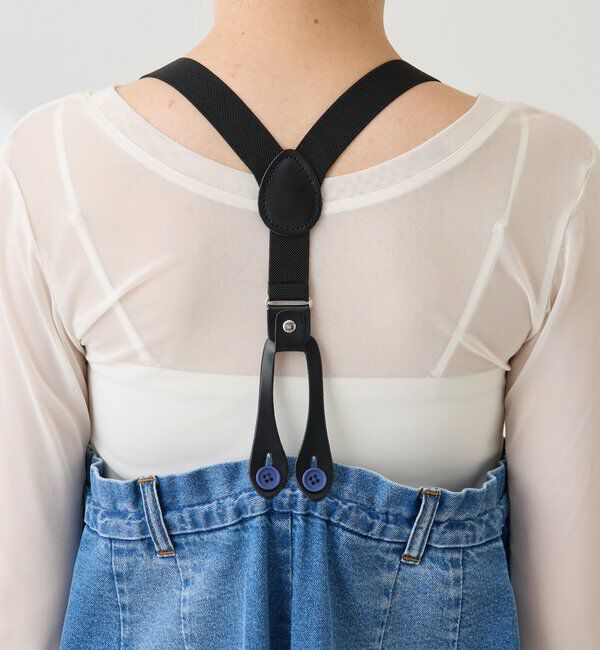  「Q.anos サスペンダーパンツ」|ワンピース|