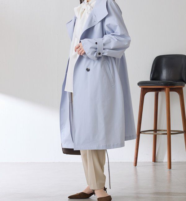  「【手洗いできる/撥水/軽量/ストレッチ】撥水スタンドネックコート」|その他|