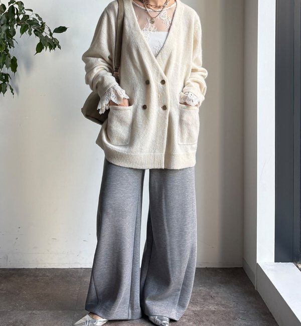  「レースフレアブラウス」|シャツ・ブラウス|