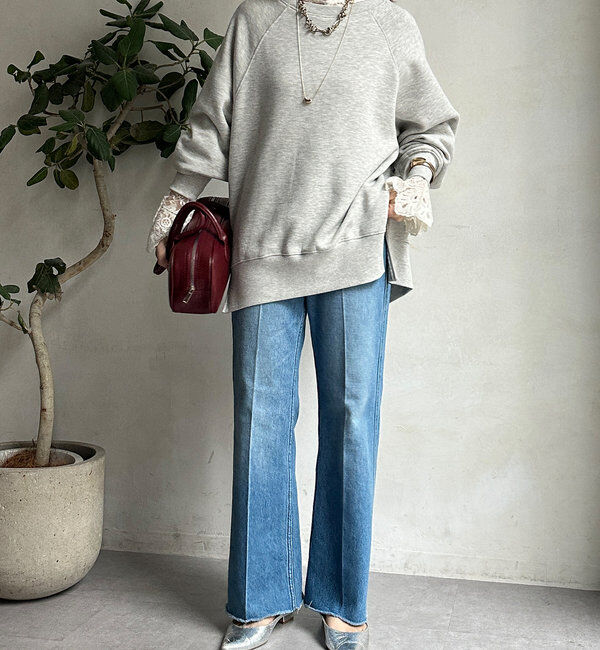  「レースフレアブラウス」|シャツ・ブラウス|