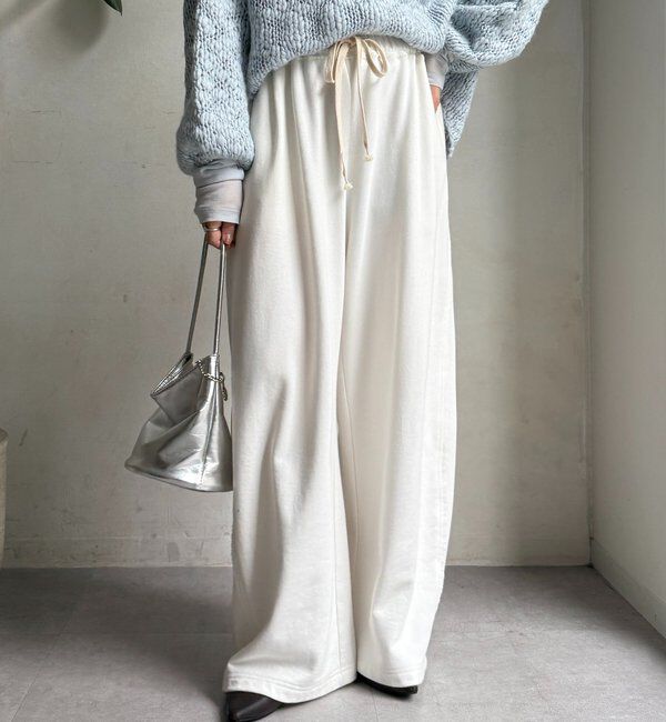  「ドロストスウェットパンツ」|チノ|