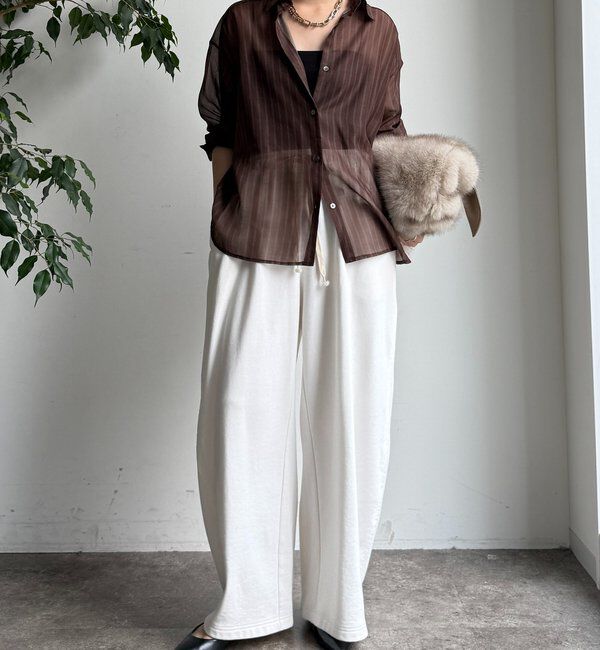  「シアーストライプシャツ」|シャツ・ブラウス|