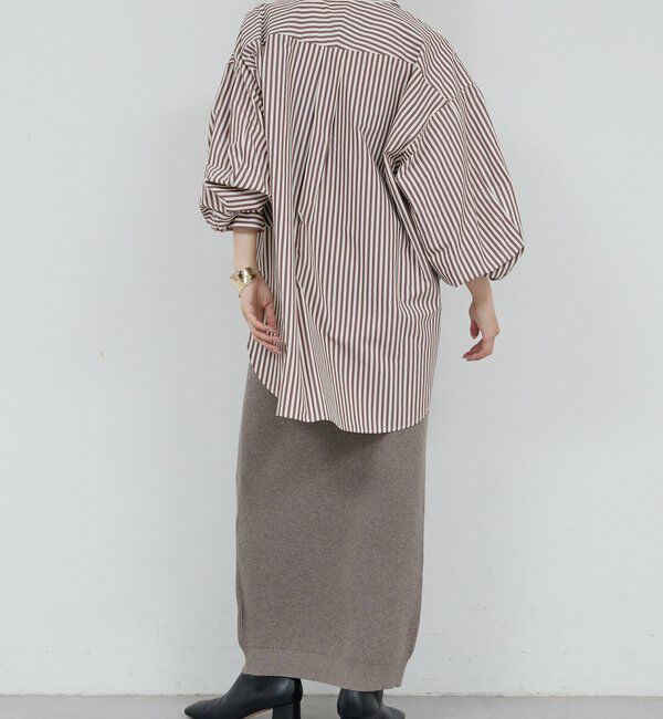  「【HERITANOVUM】ワッフルタイトスカート」|スカート|