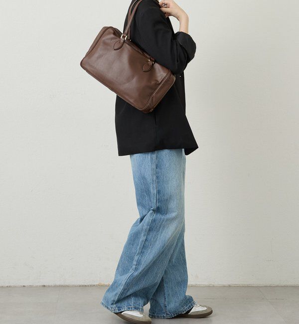  「レザーボストンバッグ」|ボストンバッグ|