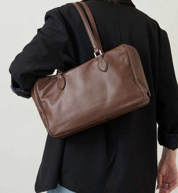  「レザーボストンバッグ」|ボストンバッグ|