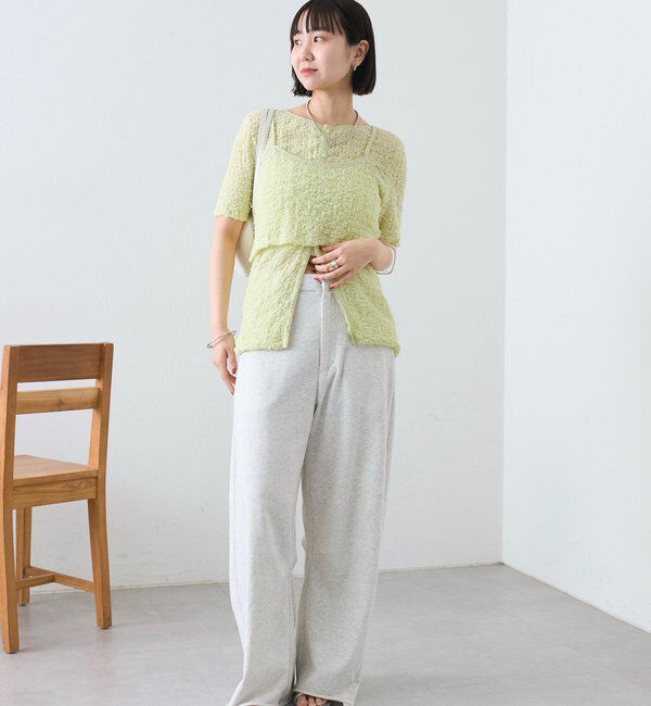  「カーブスウェットパンツ」|チノ|