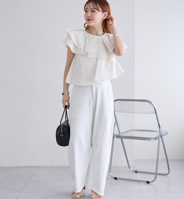  「カーブスウェットパンツ」|チノ|