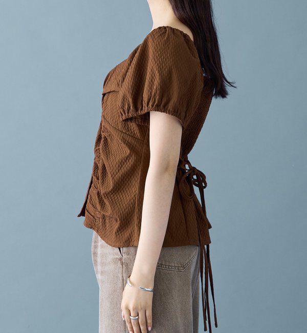  「パフビスチェ ブラウス」|シャツ・ブラウス|