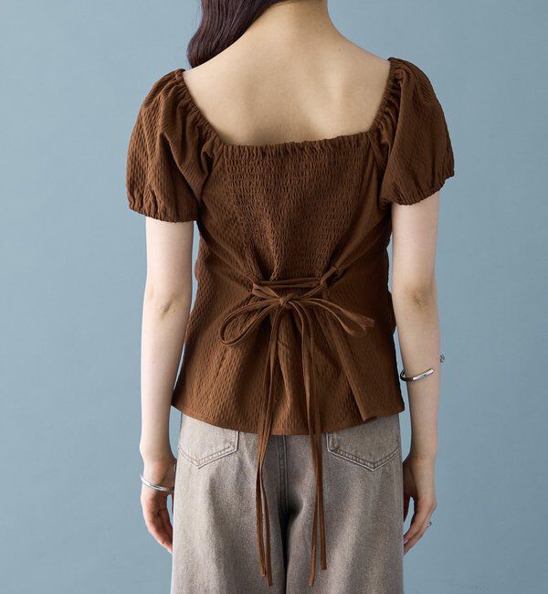  「パフビスチェ ブラウス」|シャツ・ブラウス|