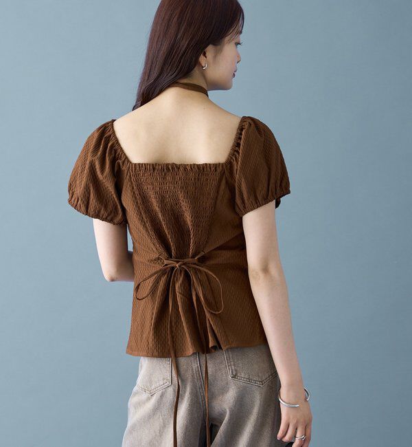  「パフビスチェ ブラウス」|シャツ・ブラウス|