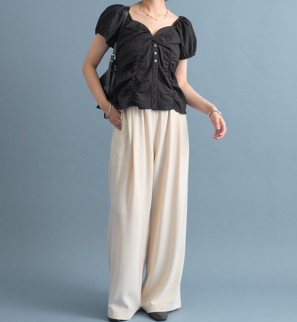  「パフビスチェ ブラウス」|シャツ・ブラウス|