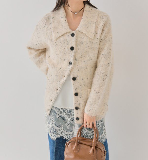  「襟付きポケットカーディガン」|カーディガン|