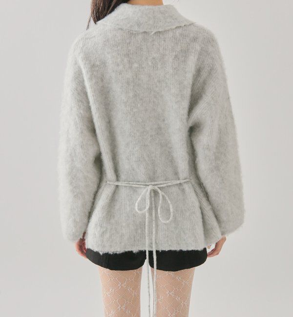  「襟付きポケットカーディガン」|カーディガン|