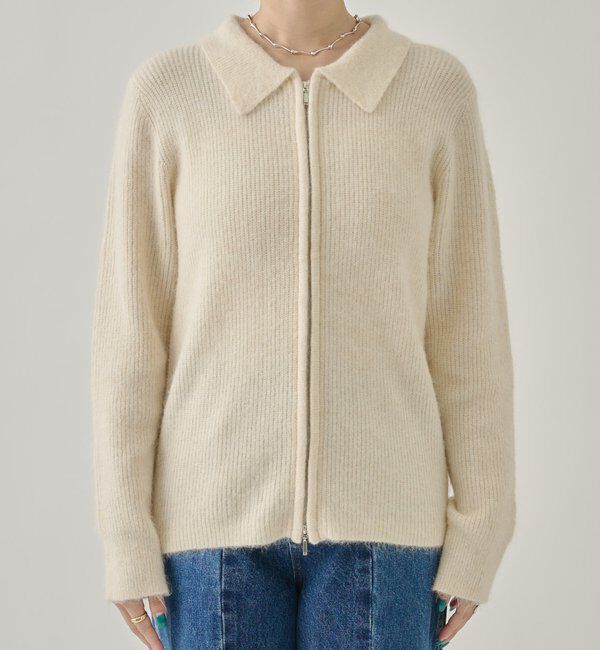  「ビスチェ付き ダブルＺＩＰカーディガン」|カーディガン|