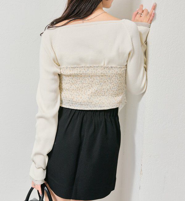  「フラワーマルチビスチェ」|シャツ・ブラウス|