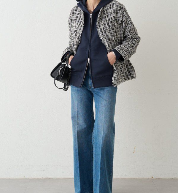  「ファンシーツイードジャケット」|ベスト・ジレ|