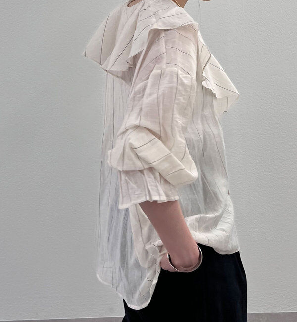  「フリルカラーブラウス」|シャツ・ブラウス|