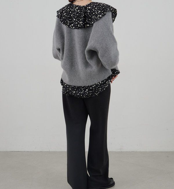  「フリルカラーブラウス」|シャツ・ブラウス|