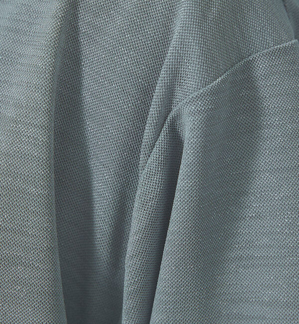 ABAHOUSE「【定番/シアー素材】ストレッチ カノコ ワンボタン カーディガン」|カーディガン|