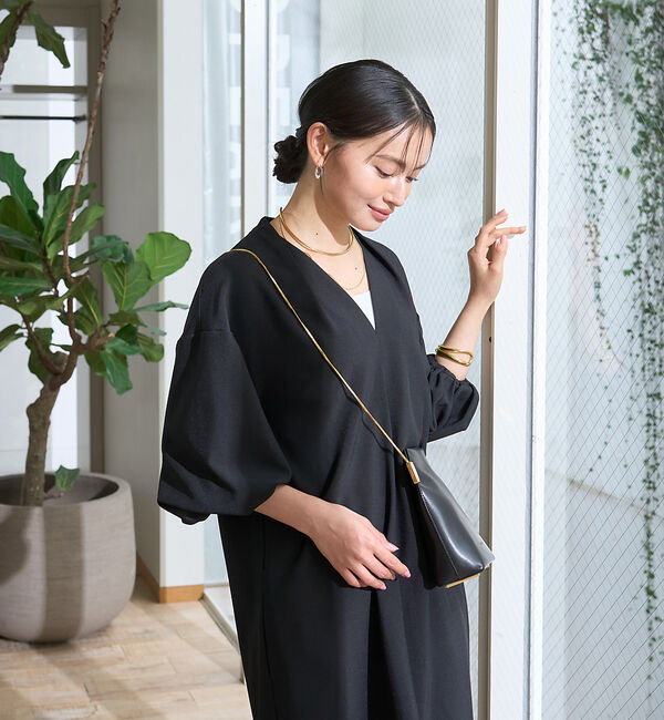 Rouge vif「【セットアップ対応】タックリラックスワンピース」|ワンピース|