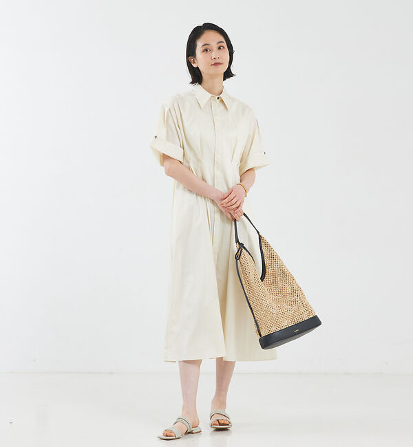 qualite「ツイストタックワンピース」|ワンピース|