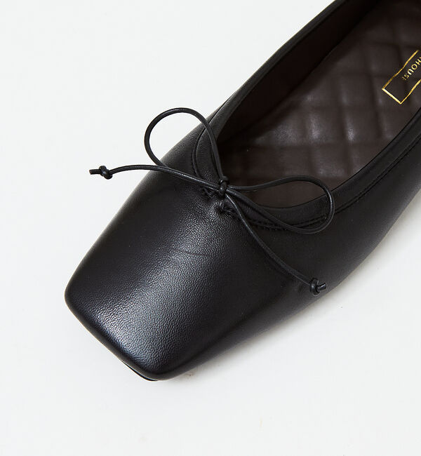 AU BANNISTER「【最高バレエ】スクエアトゥ バレエシューズ」|バレエシューズ|