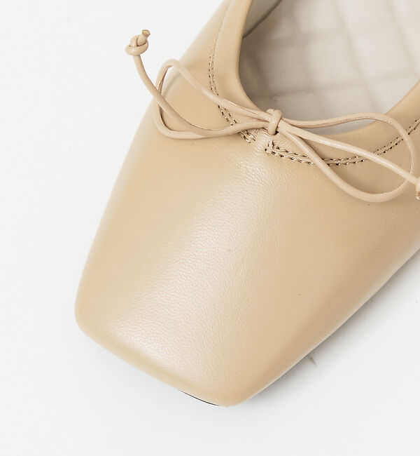 AU BANNISTER「【最高バレエ】スクエアトゥ バレエシューズ」|バレエシューズ|