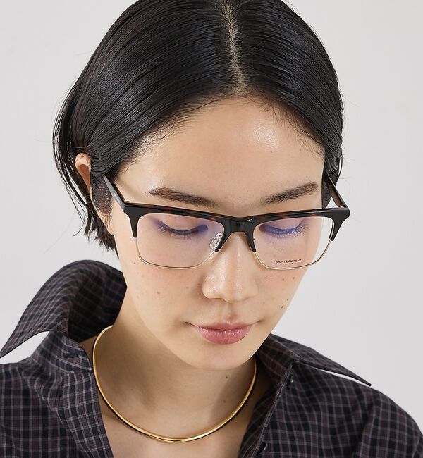 The Store by C' 「【SAINT LAURENT】SL 786-001／メガネ」|メガネ|ブラウン