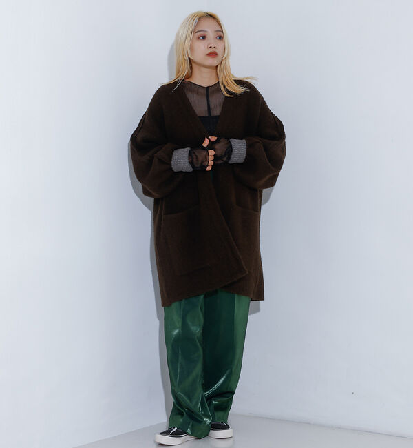 NOMINE「袖ボリュームニットコート」|その他|