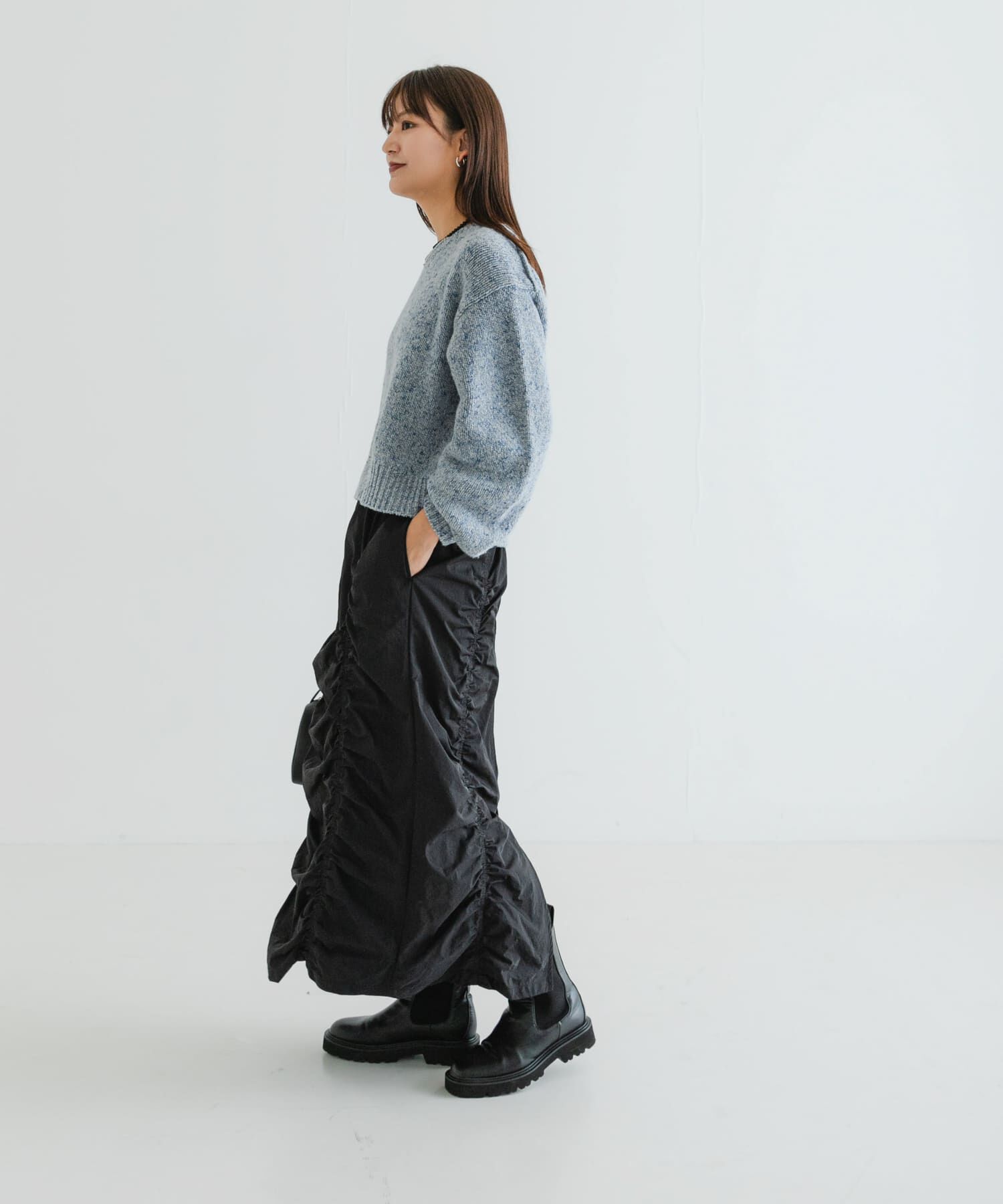 URBAN RESEARCH「シャーリングギャザースカート」|スカート|