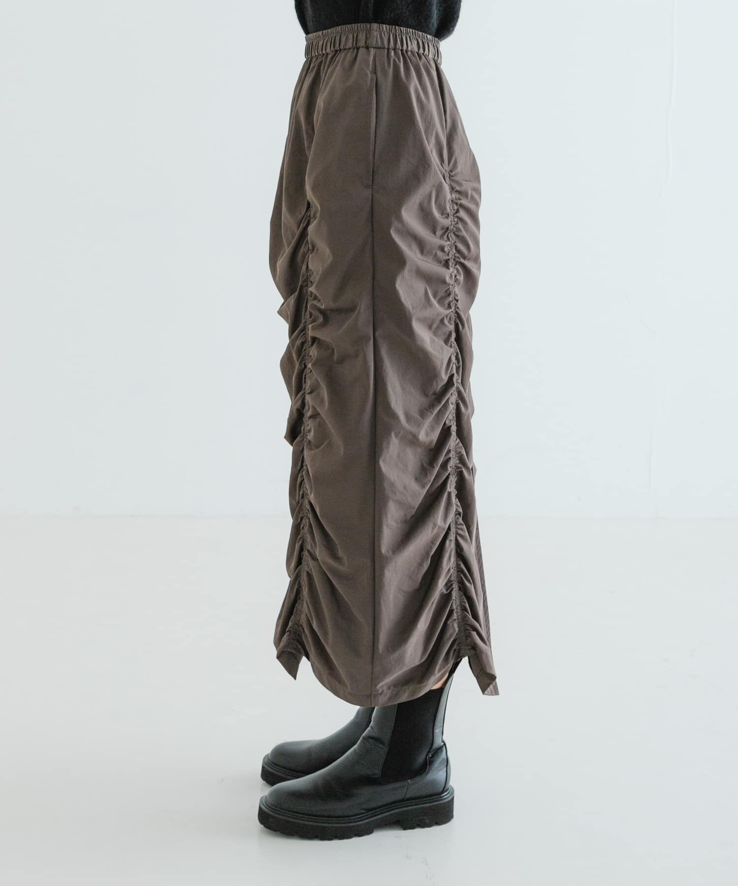 URBAN RESEARCH「シャーリングギャザースカート」|スカート|