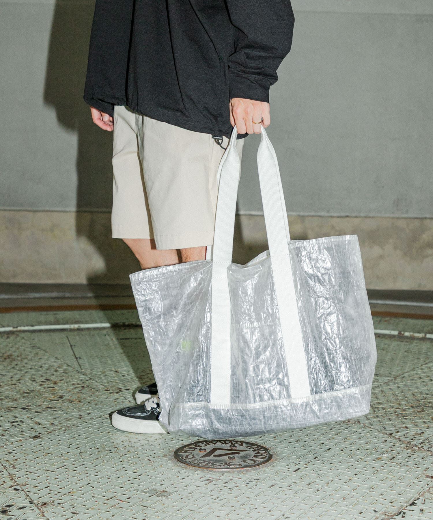 URBAN RESEARCH「Wide Dad　HYBRID CUBEN DAD TOTE BAG」|トートバッグ|