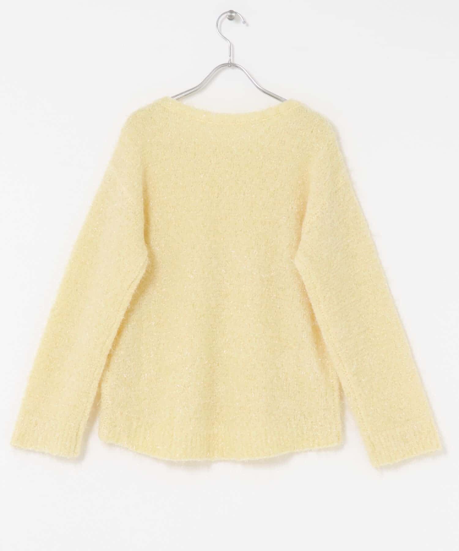 URBAN RESEARCH ROSSO「ラメシャギーニットプルオーバー」|ニット・セーター|