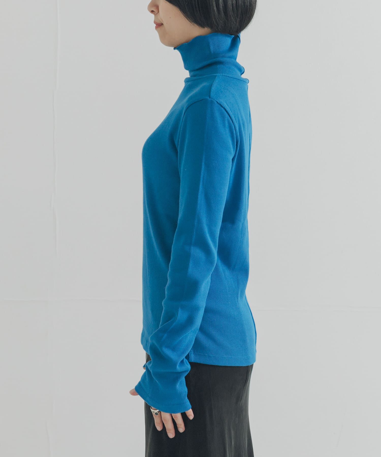 URBAN RESEARCH「『UR TECH』裏起毛タートルネックカットソー」|Tシャツ・カットソー|