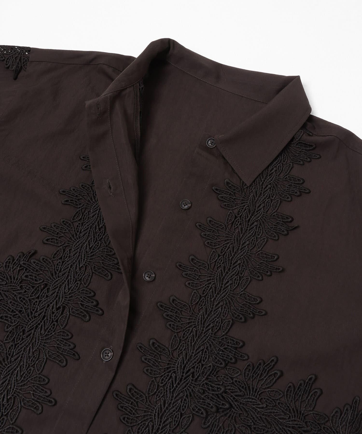  「ヴィンテージライクレースシャツ」|シャツ・ブラウス|