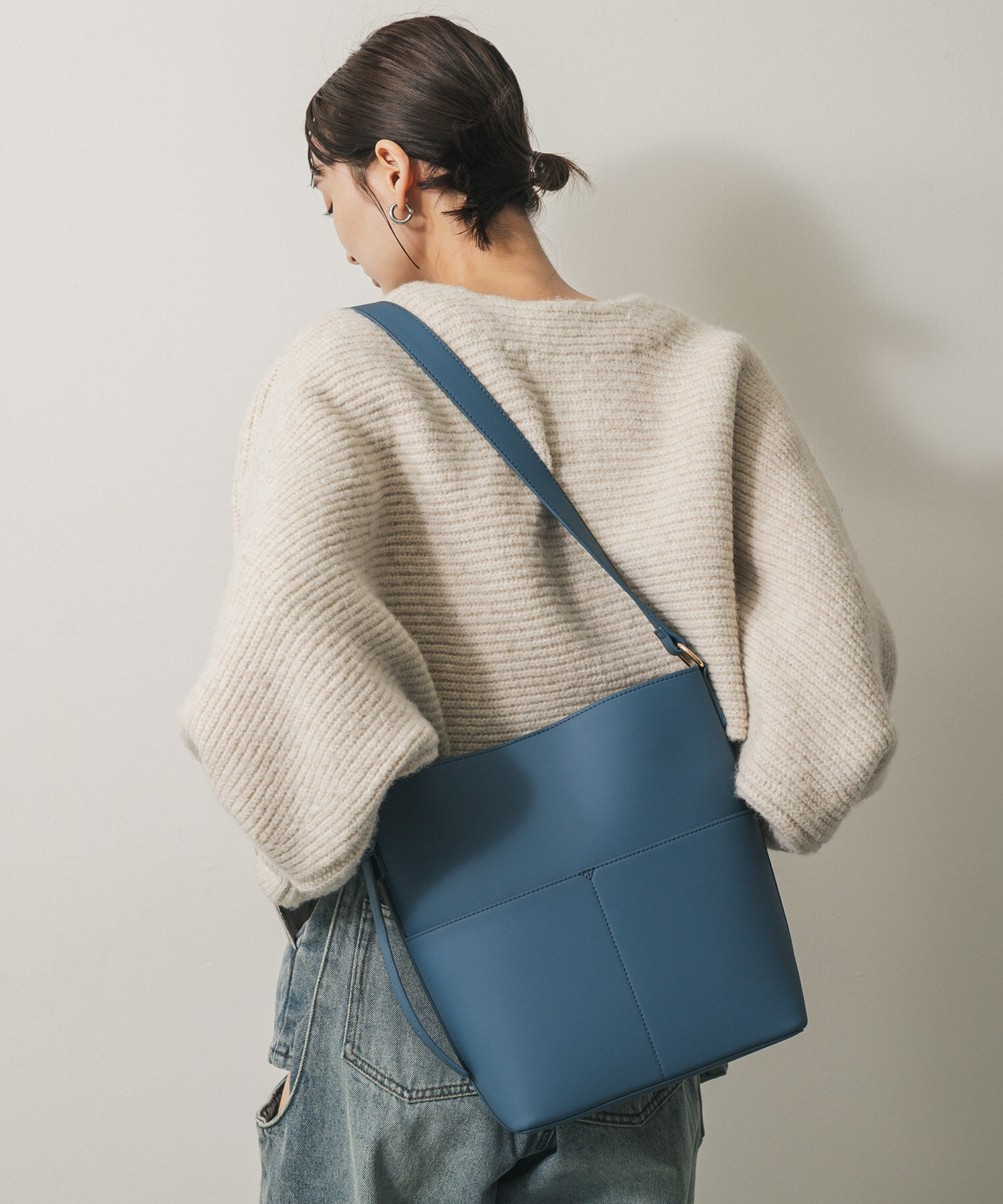 SENSE OF PLACE by URBAN RESEARCH「『防汚』アウトポケットショルダーバッグ」|ショルダー・メッセンジャー|