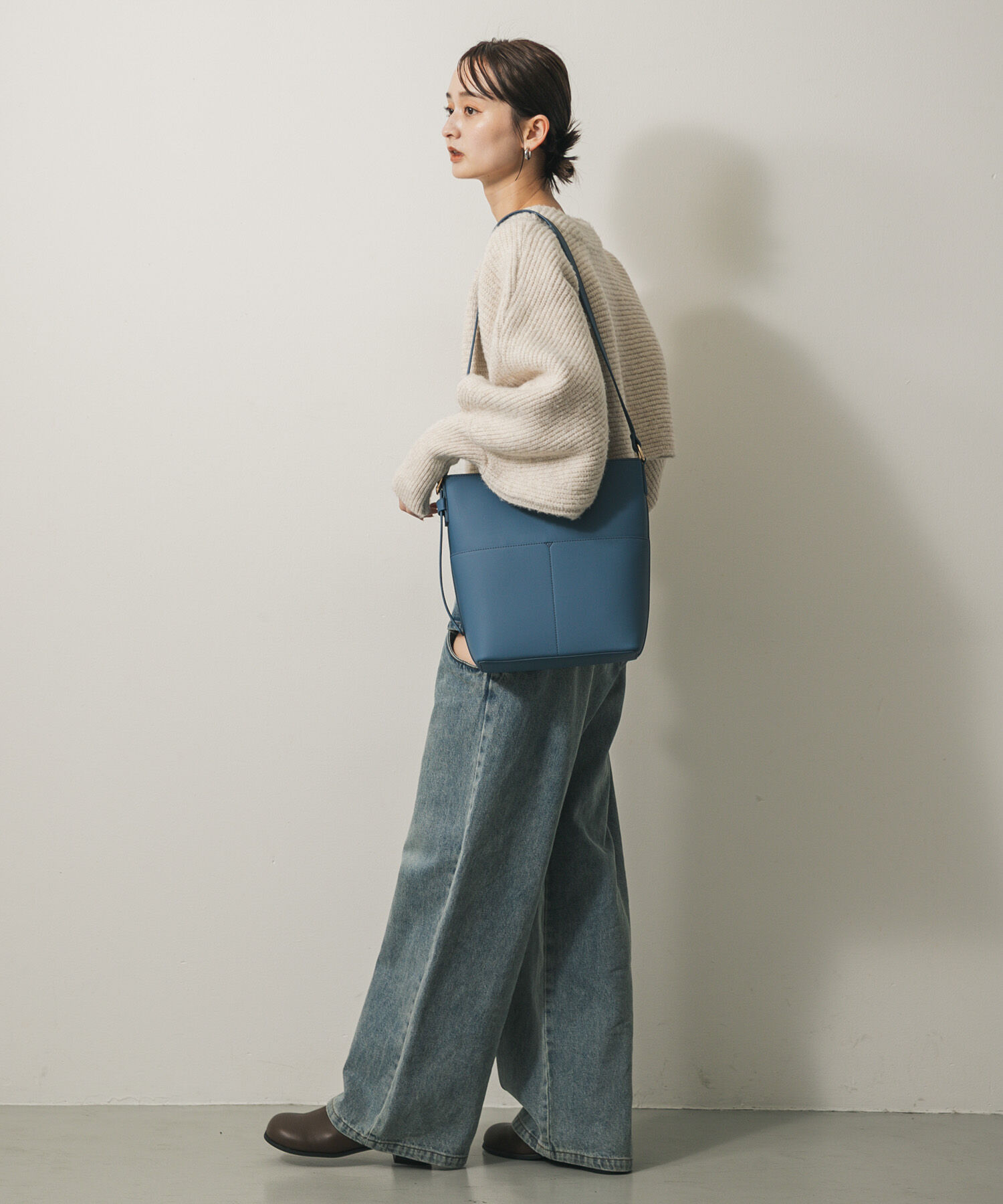 SENSE OF PLACE by URBAN RESEARCH「『防汚』アウトポケットショルダーバッグ」|ショルダー・メッセンジャー|