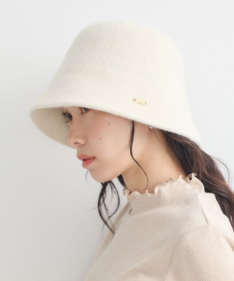 earth music&ecology「ウール混チャーム付きバケットハット」|その他|