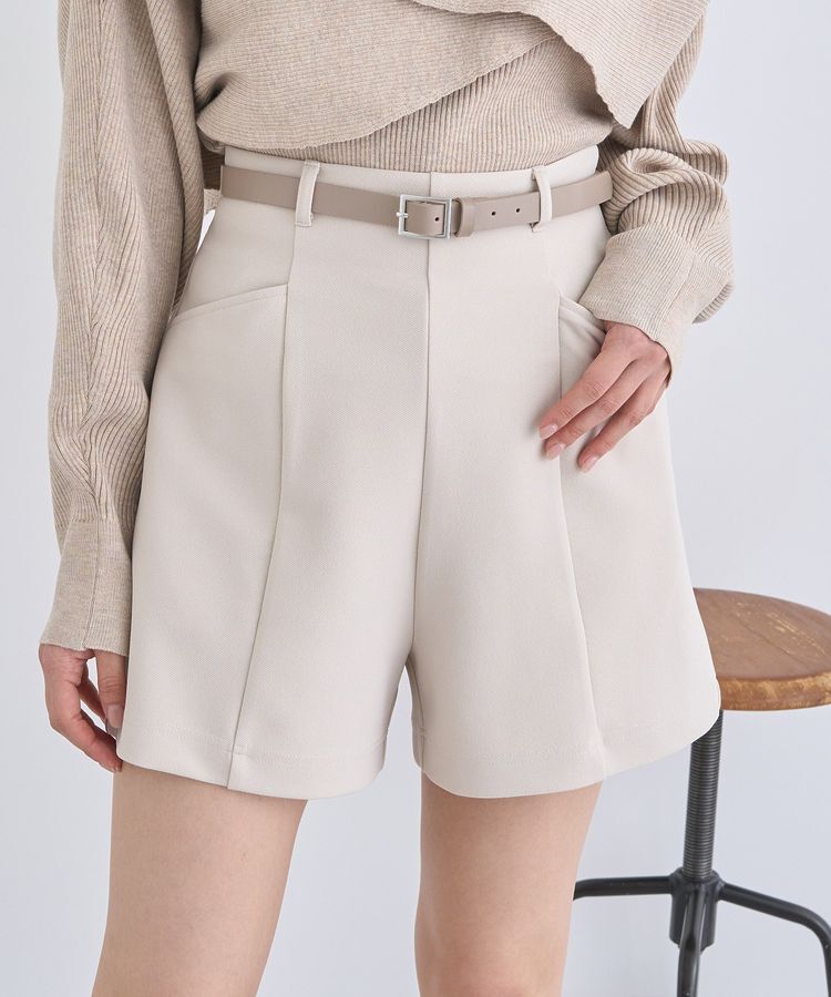 earth music&ecology「ベルト付きショートパンツ」|その他|