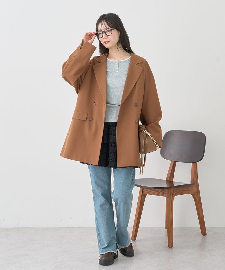 earth music&ecology「BIGジャケット」|テーラードジャケット|