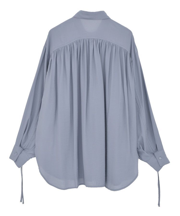 AMERICAN HOLIC「シアーバックギャザーリボンシャツ」|シャツ・ブラウス|