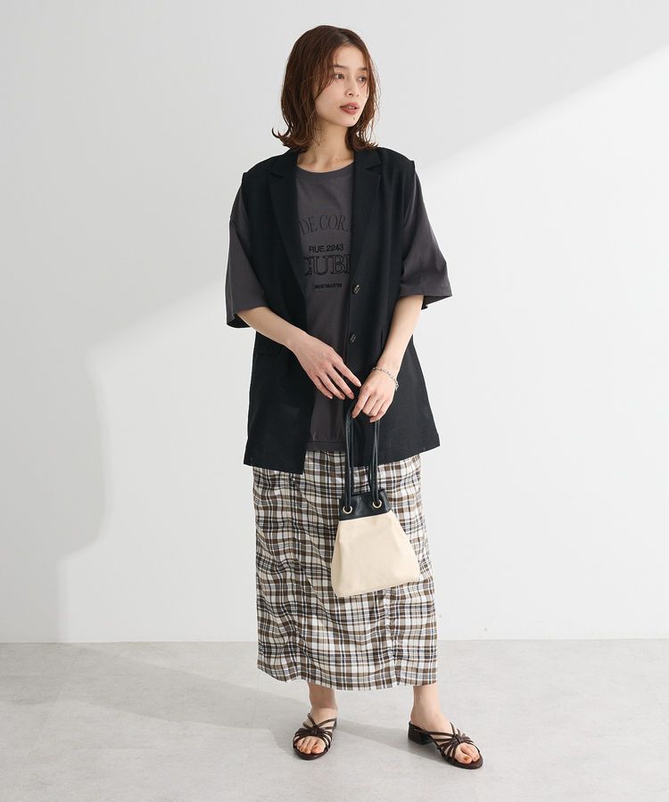 Green Parks「刺繍ロゴチュニック」|チュニック|