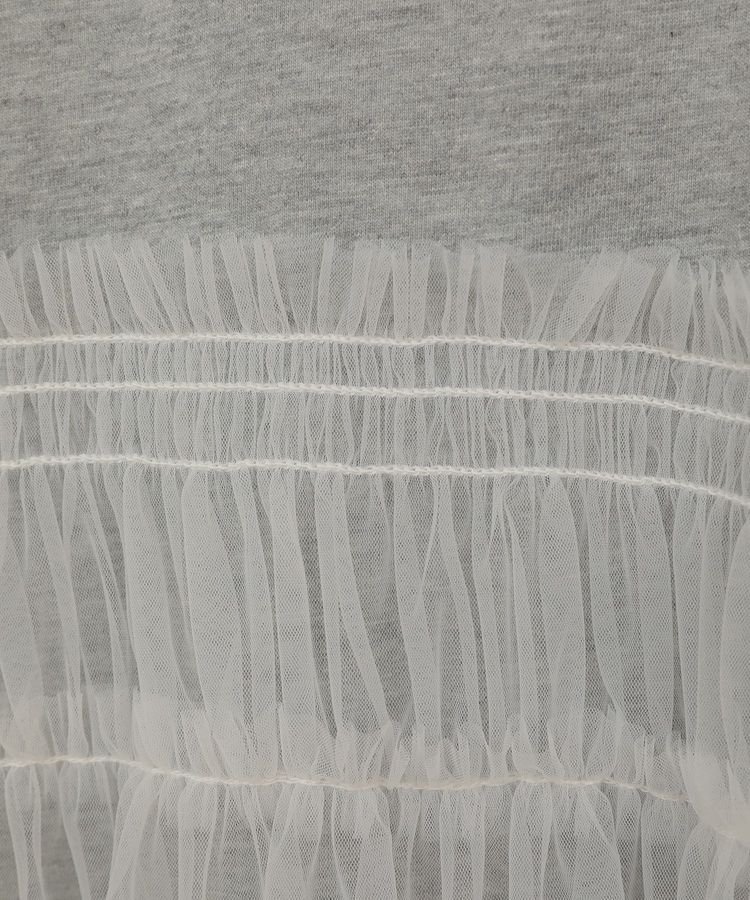 Green Parks「・ELENCARE DUE チュールドッキングTEE」|Tシャツ・カットソー|