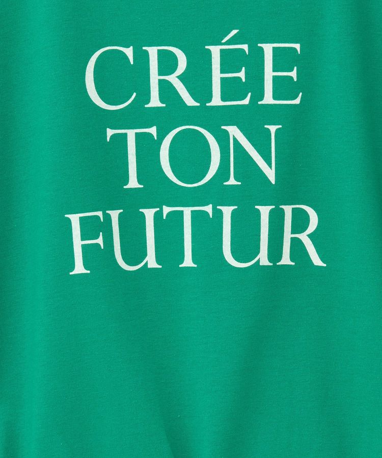 Green Parks「ウエストドロストドッキングロゴプルオーバー」|Tシャツ・カットソー|