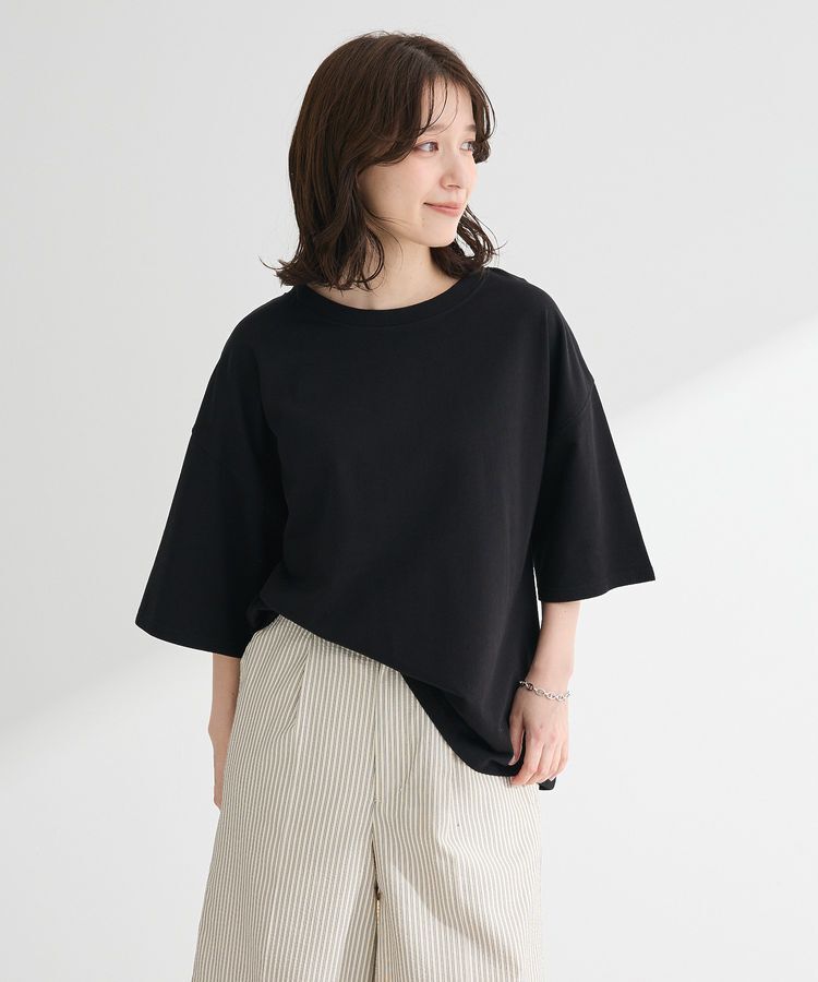 Green Parks「・SUGAR SPOON ミニウラケワイドTEE」|スウェット・ジャージ|Black