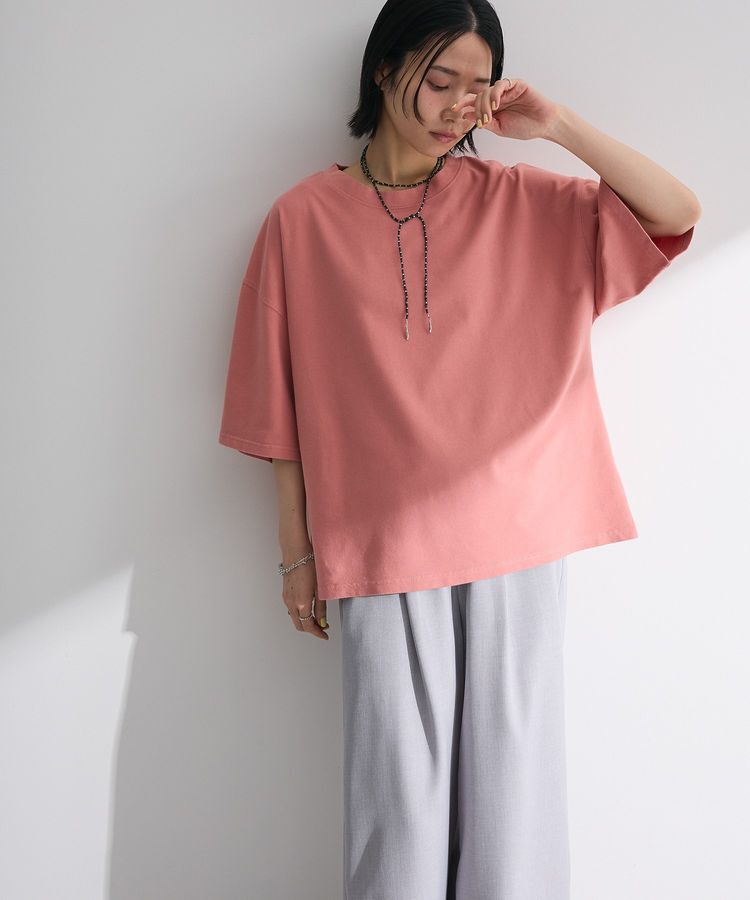 Green Parks「・SUGAR SPOON ミニウラケワイドTEE」|スウェット・ジャージ|Pink