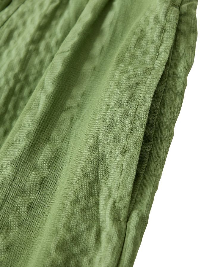 Green Parks「インド綿 シアーサッカーギャザースカート」|スカート|