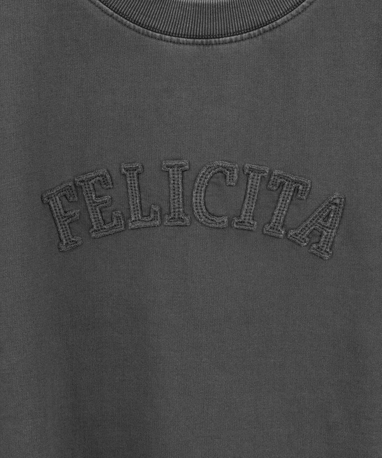 Green Parks「ピグメントロゴ刺繍裏毛プルオーバー」|スウェット・ジャージ|