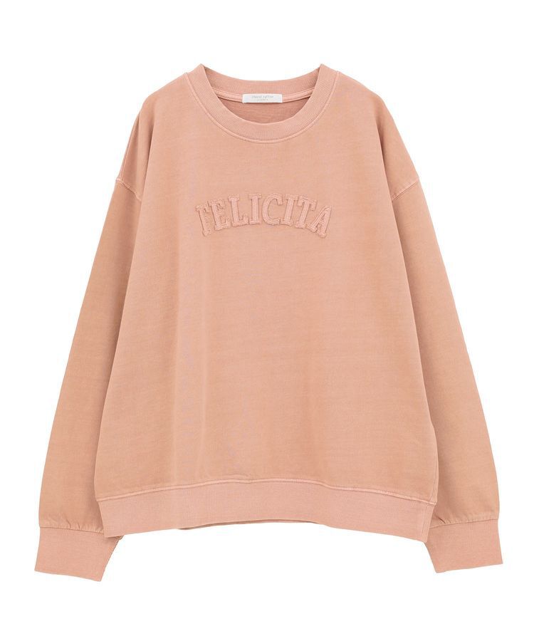 Green Parks「ピグメントロゴ刺繍裏毛プルオーバー」|スウェット・ジャージ|