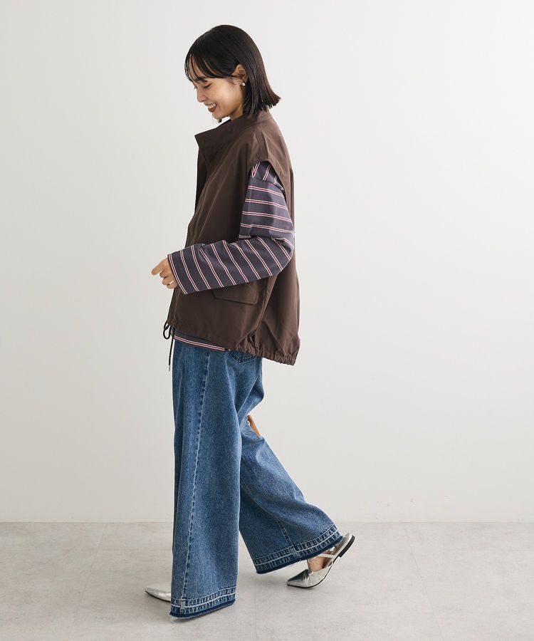 Green Parks「ミリタリーベスト」|ベスト・ジレ|